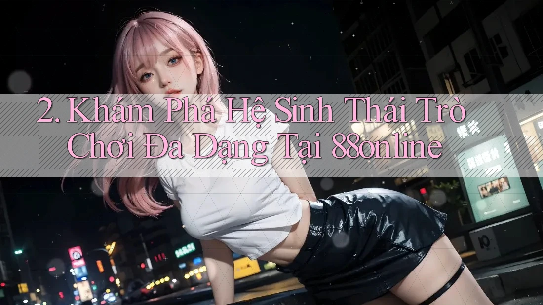 2. Khám Phá Hệ Sinh Thái Trò Chơi Đa Dạng Tại 88online