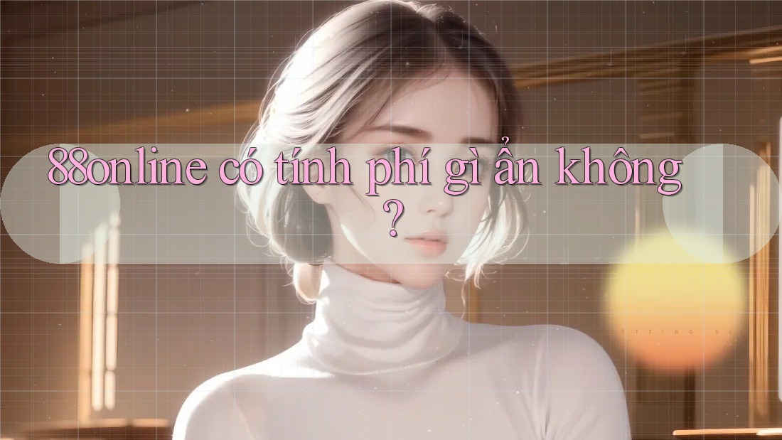88online có tính phí gì ẩn không?