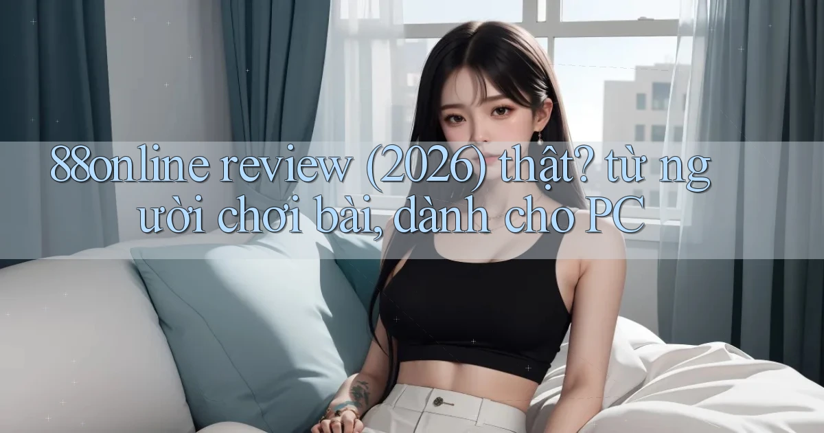 88online review (2026) thật từ người chơi bài, dành cho PC