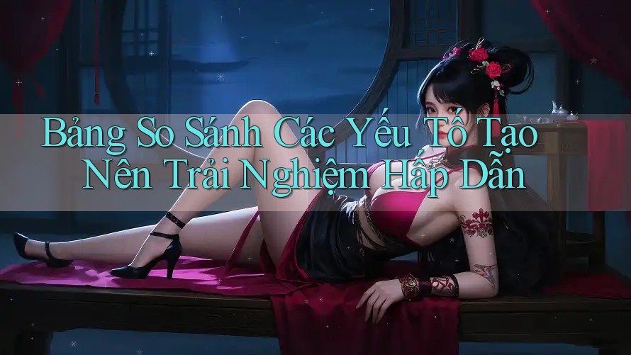 Bảng So Sánh Các Yếu Tố Tạo Nên Trải Nghiệm Hấp Dẫn Bảng So Sánh Các Yếu Tố Tạo Nên Trải Nghiệm Hấp Dẫn
