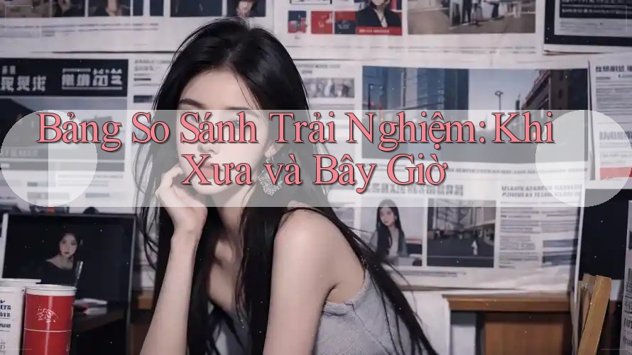 Bảng So Sánh Trải Nghiệm: Khi Xưa và Bây Giờ