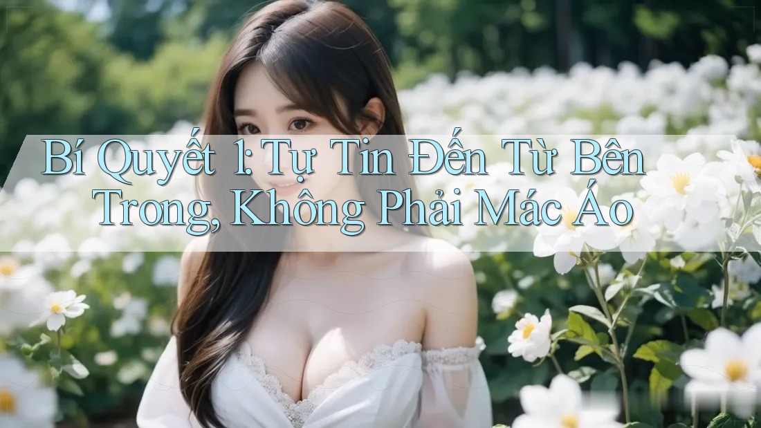 Bí Quyết 1: Tự Tin Đến Từ Bên Trong, Không Phải Mác Áo