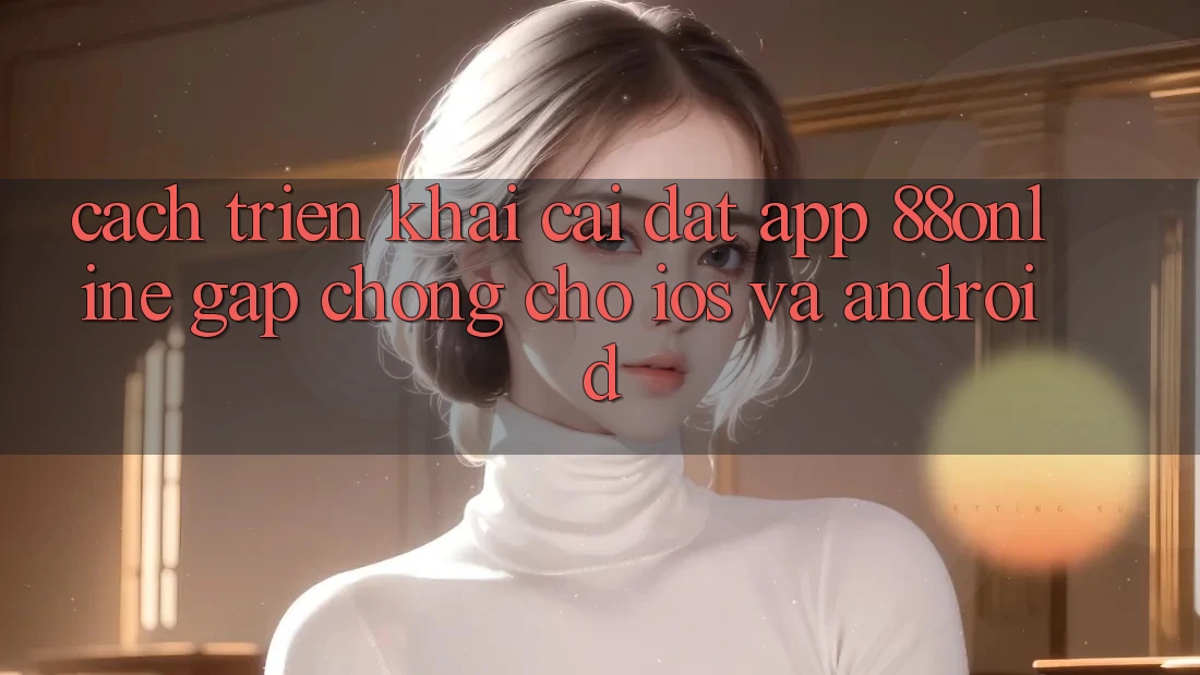 Cách triển khai Cài đặt App 88online Gấp Chóng Cho iOS và Android