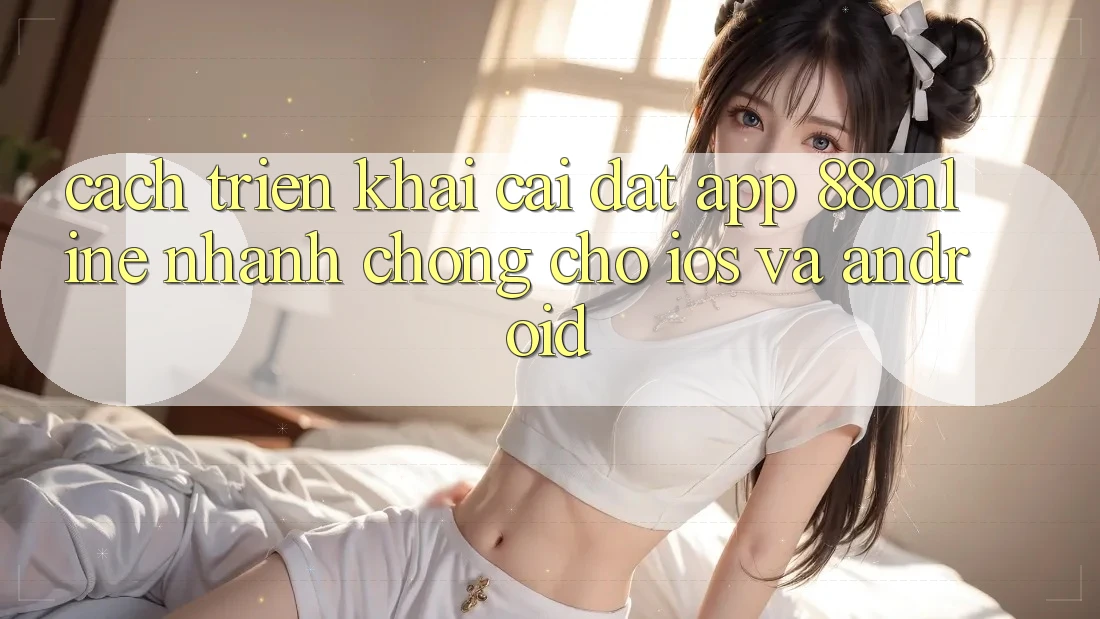 Cách triển khai Cài đặt App 88online Nhanh Chóng Cho iOS và Android