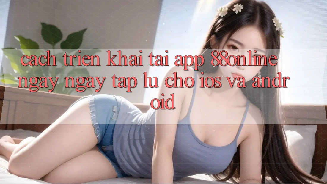 Cách triển khai Tải App 88online Ngay ngay tắp lự Cho iOS và Android