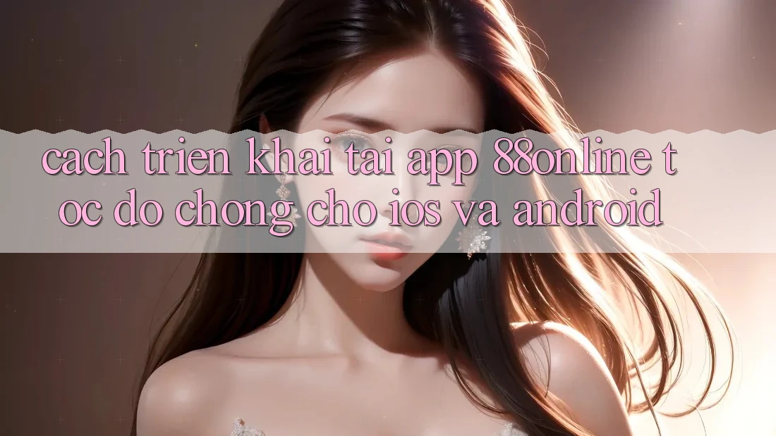 Cách triển khai Tải App 88online Tốc độ Chóng Cho iOS và Android