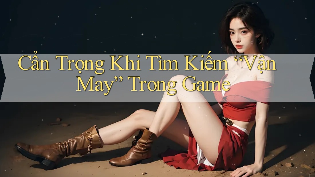 Cẩn Trọng Khi Tìm Kiếm “Vận May” Trong Game