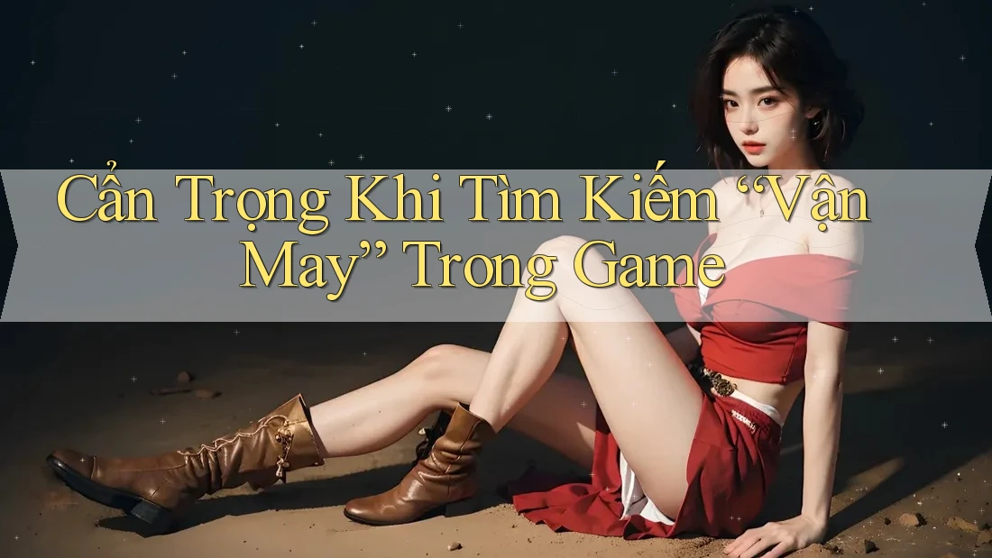 Cẩn Trọng Khi Tìm Kiếm “Vận May” Trong Game