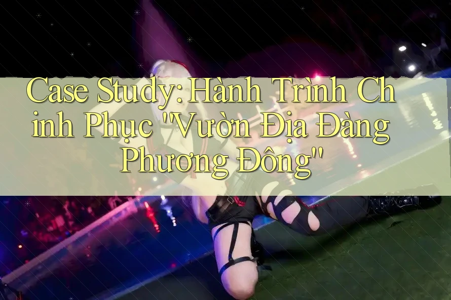 Case Study: Hành Trình Chinh Phục “Vườn Địa Đàng Phương Đông”