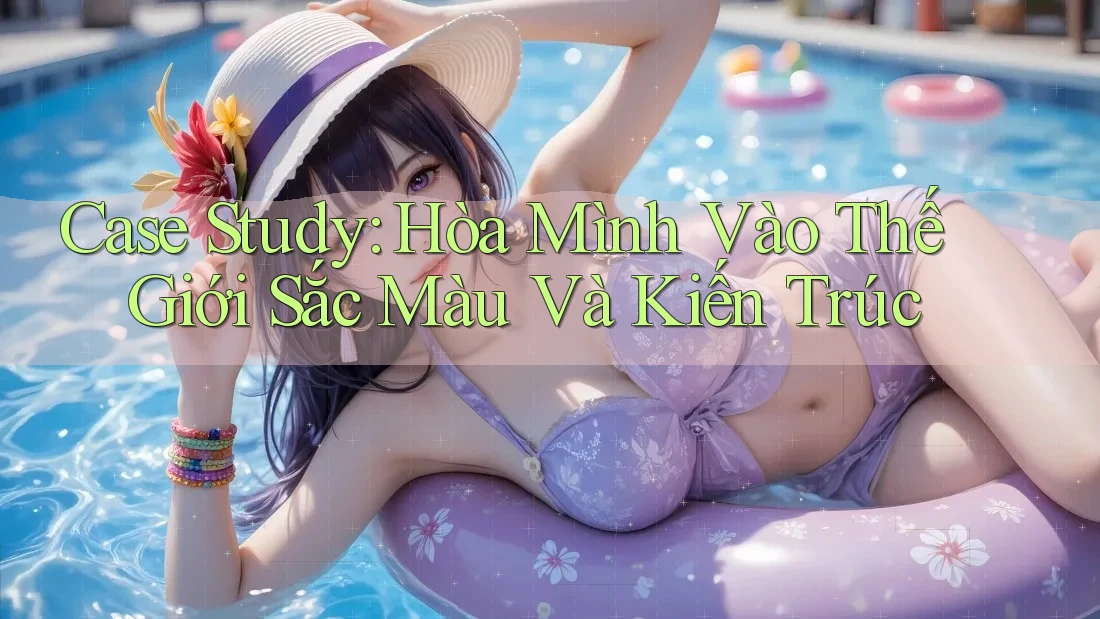 Case Study: Hòa Mình Vào Thế Giới Sắc Màu Và Kiến Trúc
