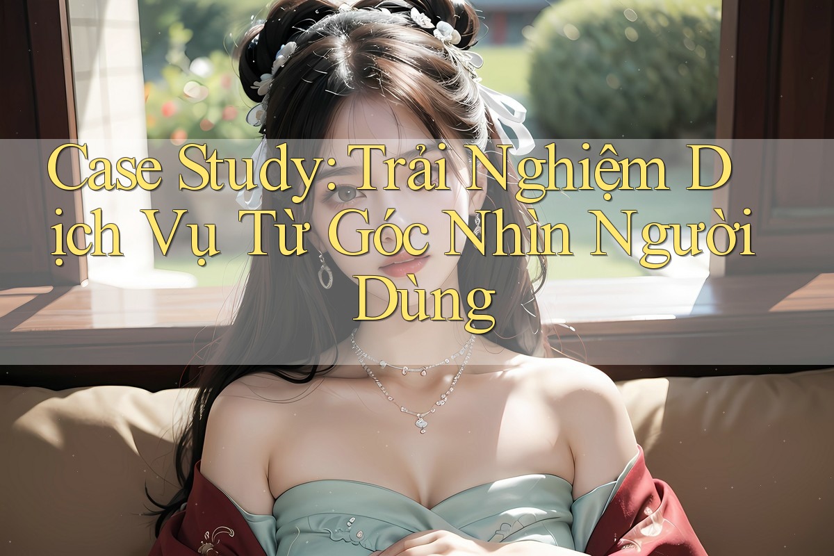 Case Study: Trải Nghiệm Dịch Vụ Từ Góc Nhìn Người Dùng