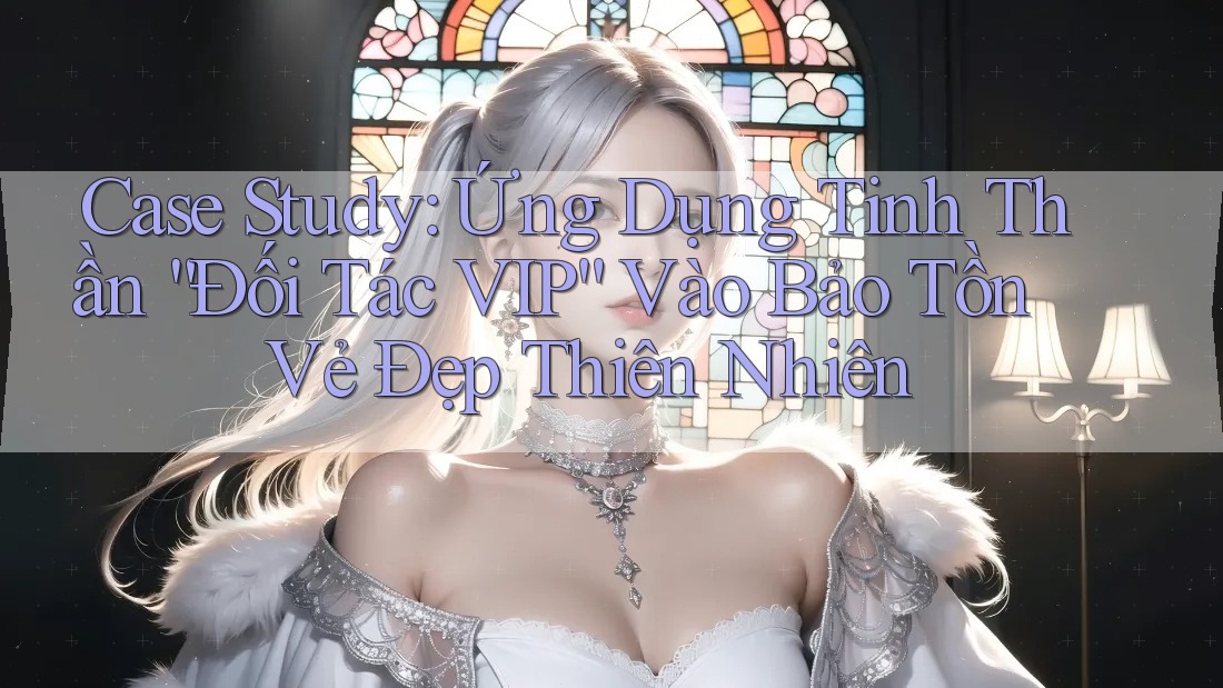 Case Study: Ứng Dụng Tinh Thần “Đối Tác VIP” Vào Bảo Tồn Vẻ Đẹp Thiên Nhiên