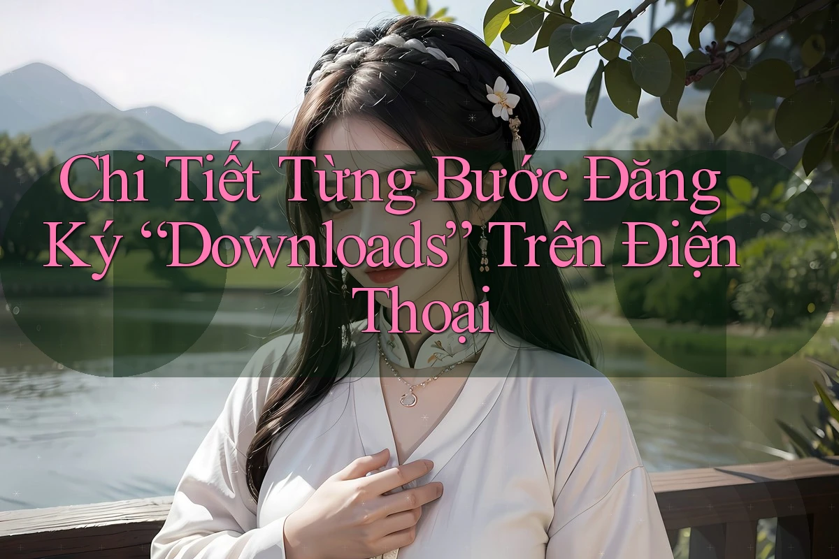 Chi Tiết Từng Bước Đăng Ký “Downloads” Trên Điện Thoại