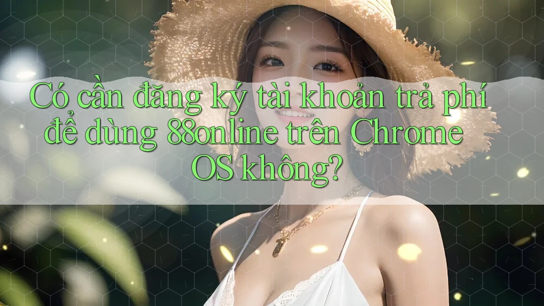 Có cần đăng ký tài khoản trả phí để dùng 88online trên Chrome OS không?