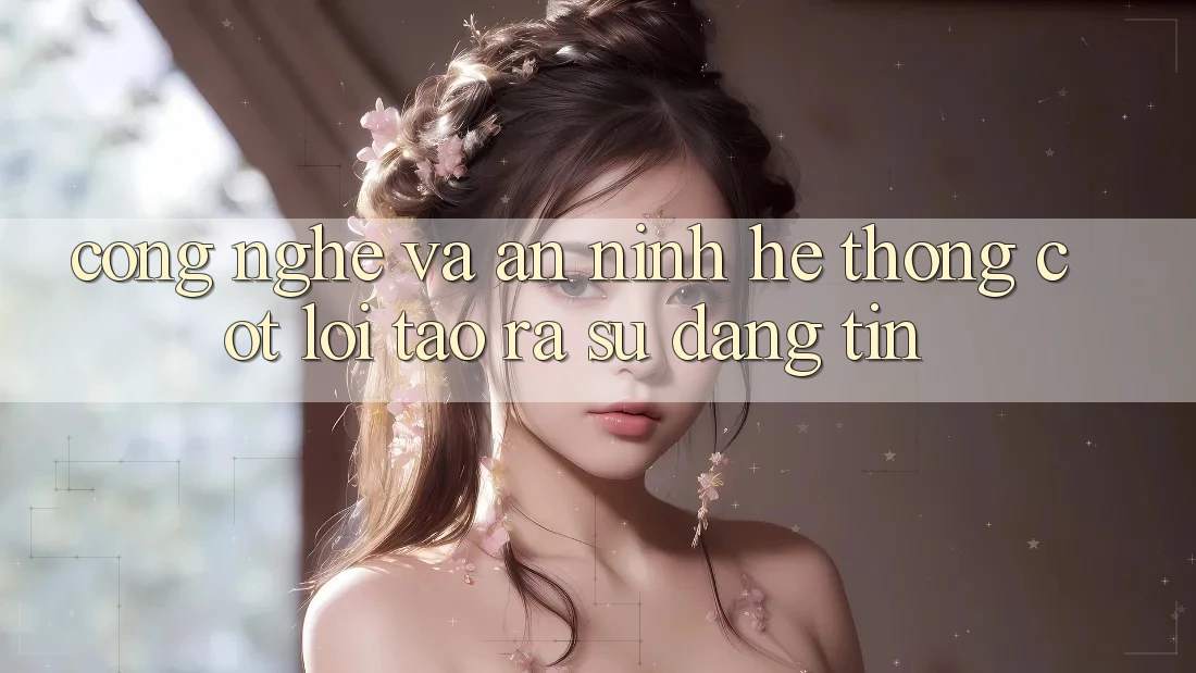 Công Nghệ Và An ninh – Hệ thống Cốt Lõi Tạo ra Sự Đáng tin