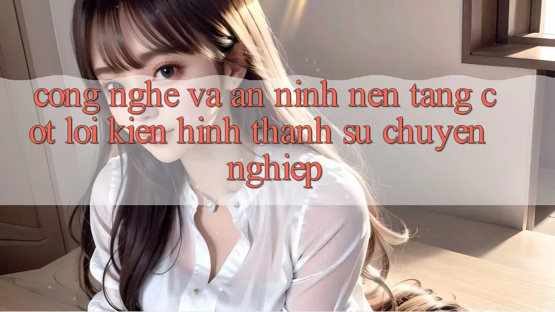 Công Nghệ Và An ninh – Nền Tảng Cốt Lõi Kiến hình thành Sự Chuyên nghiệp
