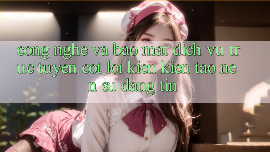 Công Nghệ Và Bảo Mật – Dịch vụ trực tuyến Cốt Lõi Kiến kiến tạo Nên Sự Đáng tin Công Nghệ Và Bảo Mật – Dịch vụ trực tuyến Cốt Lõi Kiến kiến tạo Nên Sự Đáng tin