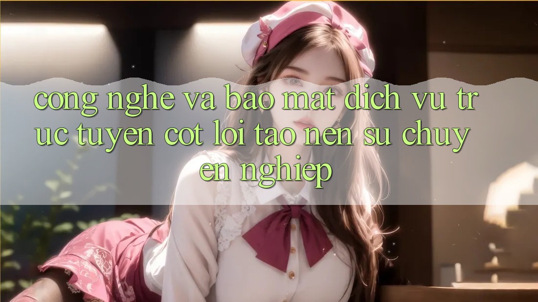 Công Nghệ Và Bảo Mật – Dịch vụ trực tuyến Cốt Lõi Tạo Nên Sự Chuyên nghiệp
