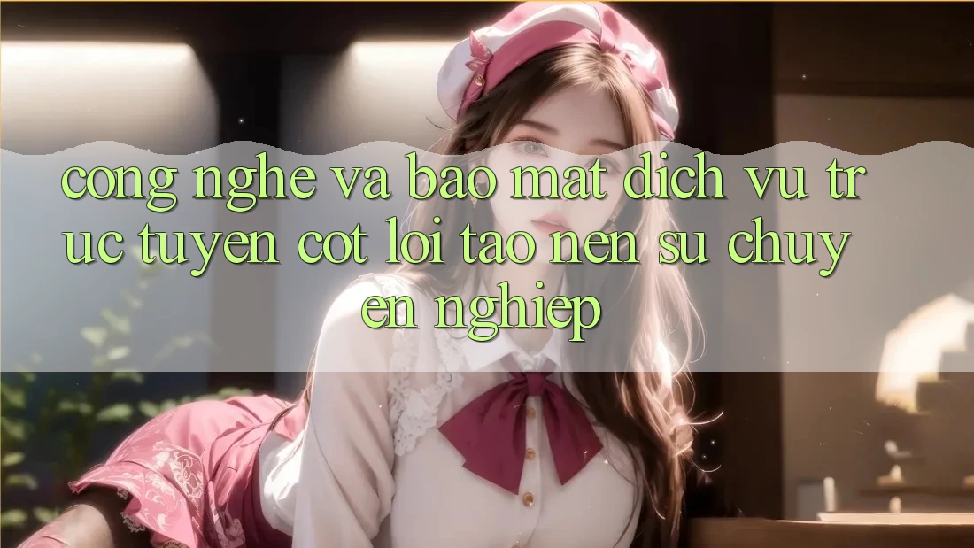 Công Nghệ Và Bảo Mật – Dịch vụ trực tuyến Cốt Lõi Tạo Nên Sự Chuyên nghiệp