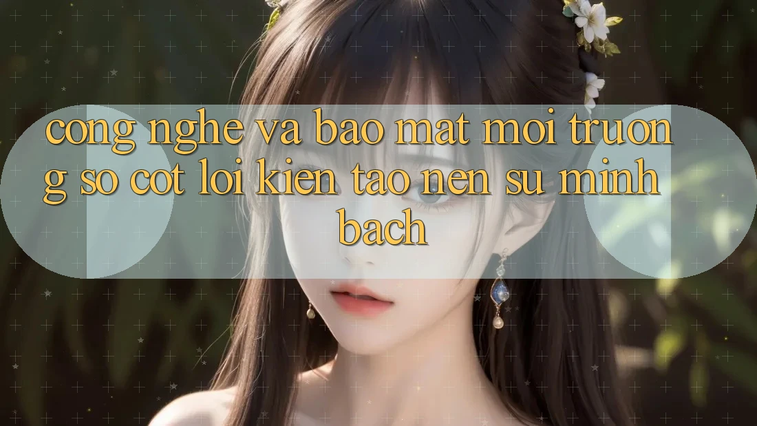 Công Nghệ Và Bảo Mật – Môi trường số Cốt Lõi Kiến tạo Nên Sự Minh bạch