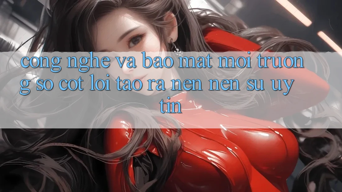 Công Nghệ Và Bảo Mật – Môi trường số Cốt Lõi Tạo ra nên Nên Sự Uy Tín