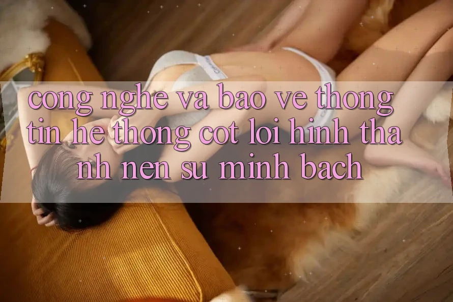 Công Nghệ Và Bảo vệ thông tin – Hệ thống Cốt Lõi Hình thành Nên Sự Minh bạch
