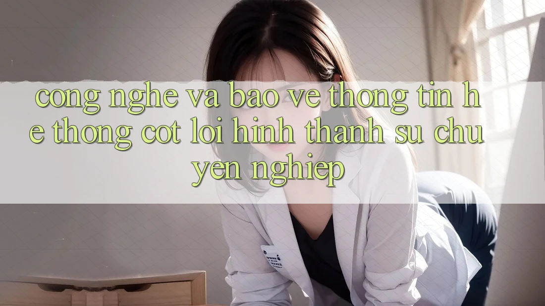 Công Nghệ Và Bảo vệ thông tin – Hệ thống Cốt Lõi Hình thành Sự Chuyên nghiệp