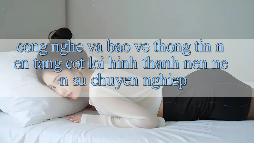 Công Nghệ Và Bảo vệ thông tin – Nền Tảng Cốt Lõi Hình thành nên Nên Sự Chuyên nghiệp