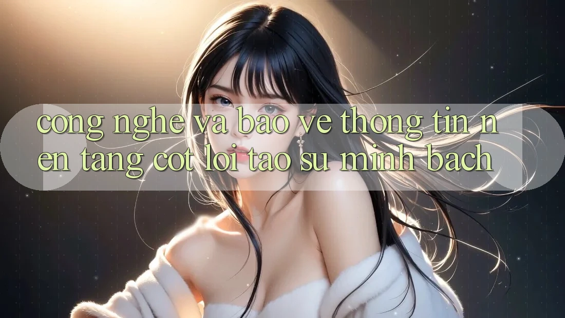 Công Nghệ Và Bảo vệ thông tin – Nền Tảng Cốt Lõi Tạo Sự Minh bạch Công Nghệ Và Bảo vệ thông tin – Nền Tảng Cốt Lõi Tạo Sự Minh bạch