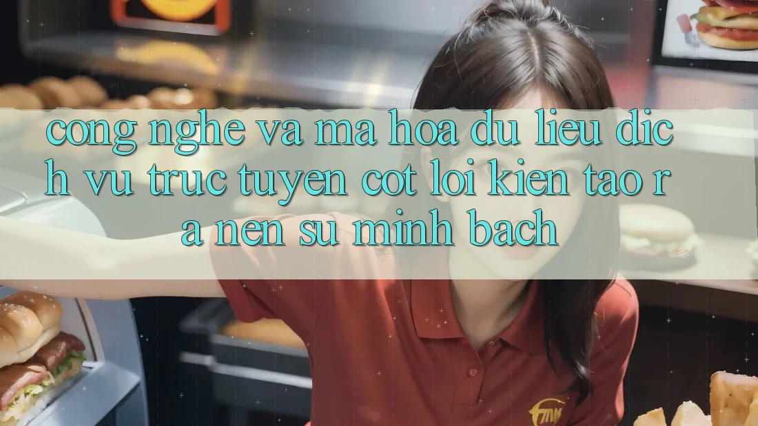 Công Nghệ Và Mã hóa dữ liệu – Dịch vụ trực tuyến Cốt Lõi Kiến tạo ra Nên Sự Minh bạch