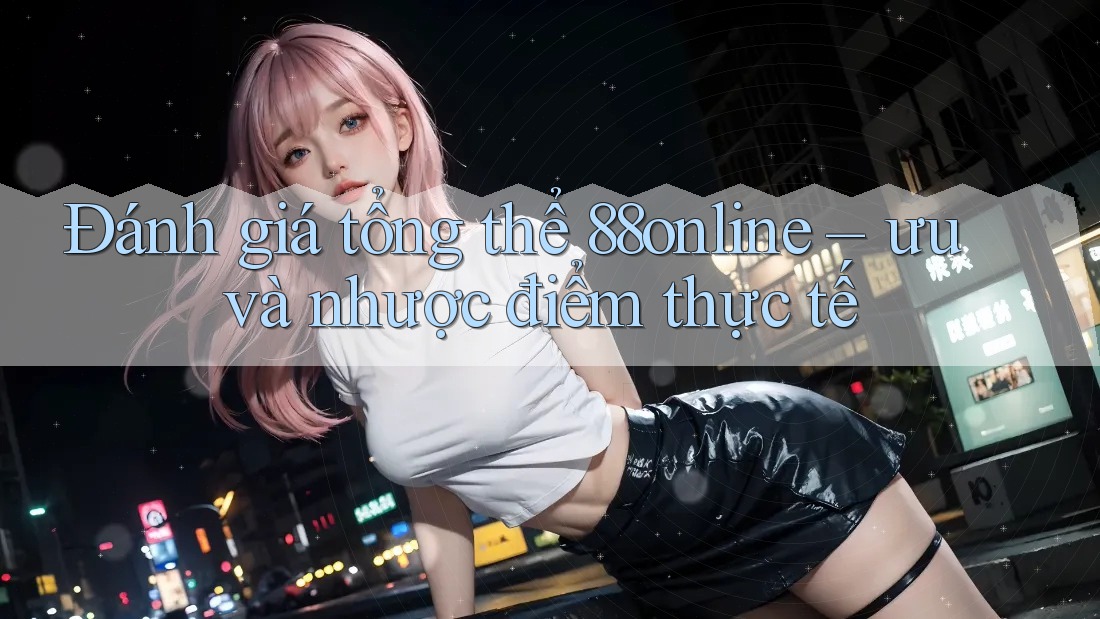 Đánh giá tổng thể 88online – ưu và nhược điểm thực tế