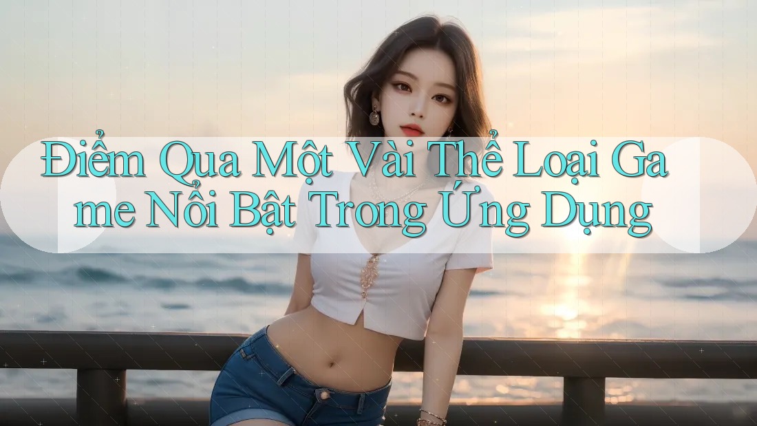 Điểm Qua Một Vài Thể Loại Game Nổi Bật Trong Ứng Dụng