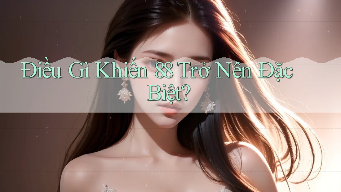 Điều Gì Khiến 88 Trở Nên Đặc Biệt?