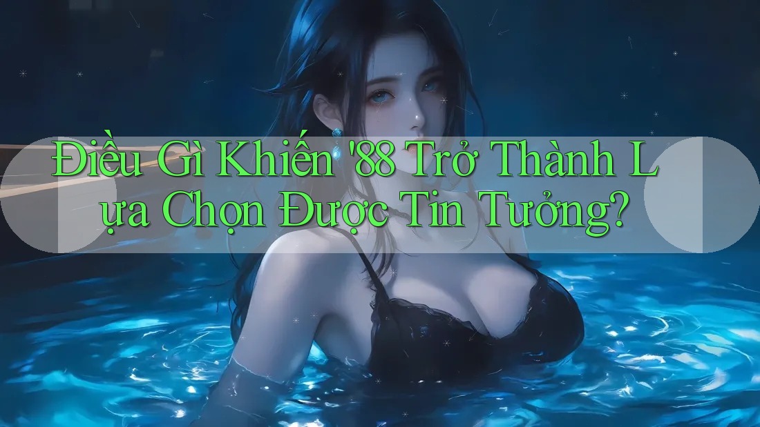 Điều Gì Khiến '88 Trở Thành Lựa Chọn Được Tin Tưởng?