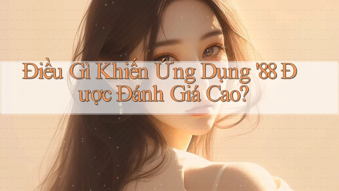Điều Gì Khiến Ứng Dụng '88 Được Đánh Giá Cao?