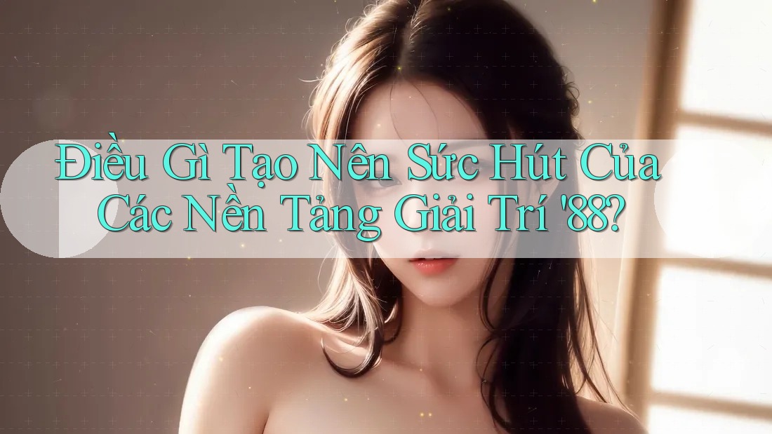 Điều Gì Tạo Nên Sức Hút Của Các Nền Tảng Giải Trí '88? Điều Gì Tạo Nên Sức Hút Của Các Nền Tảng Giải Trí '88?