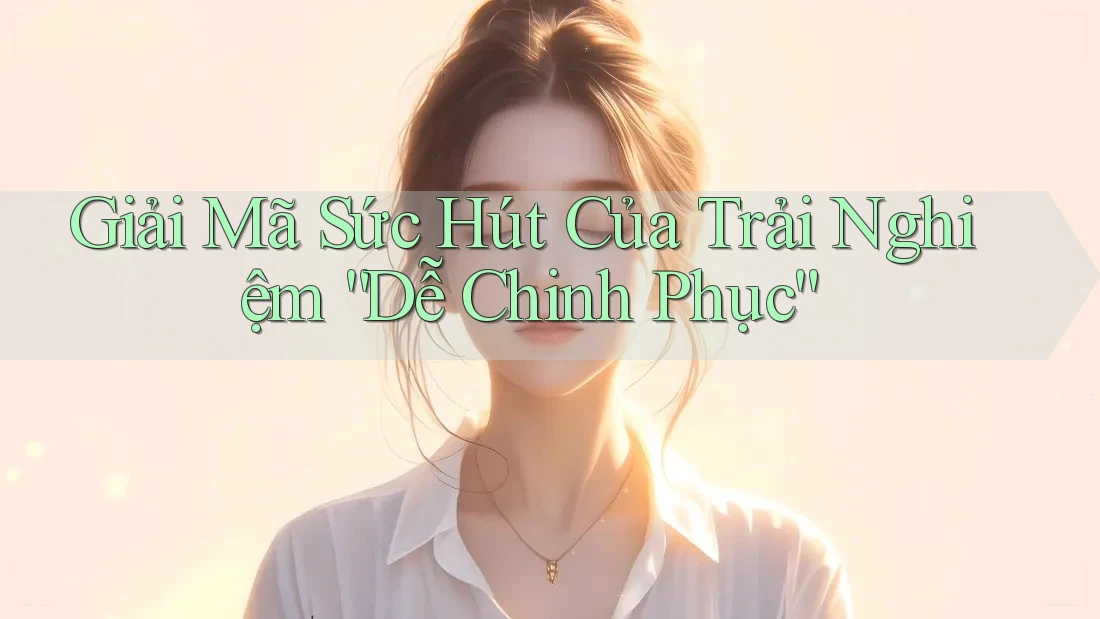 Giải Mã Sức Hút Của Trải Nghiệm “Dễ Chinh Phục”