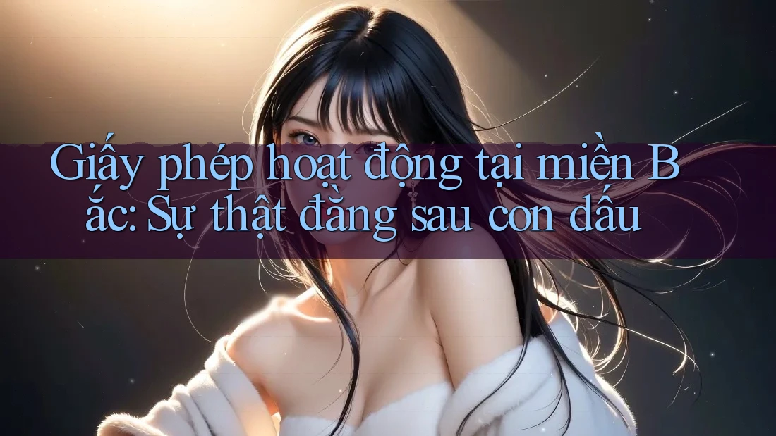 Giấy phép hoạt động tại miền Bắc: Sự thật đằng sau con dấu