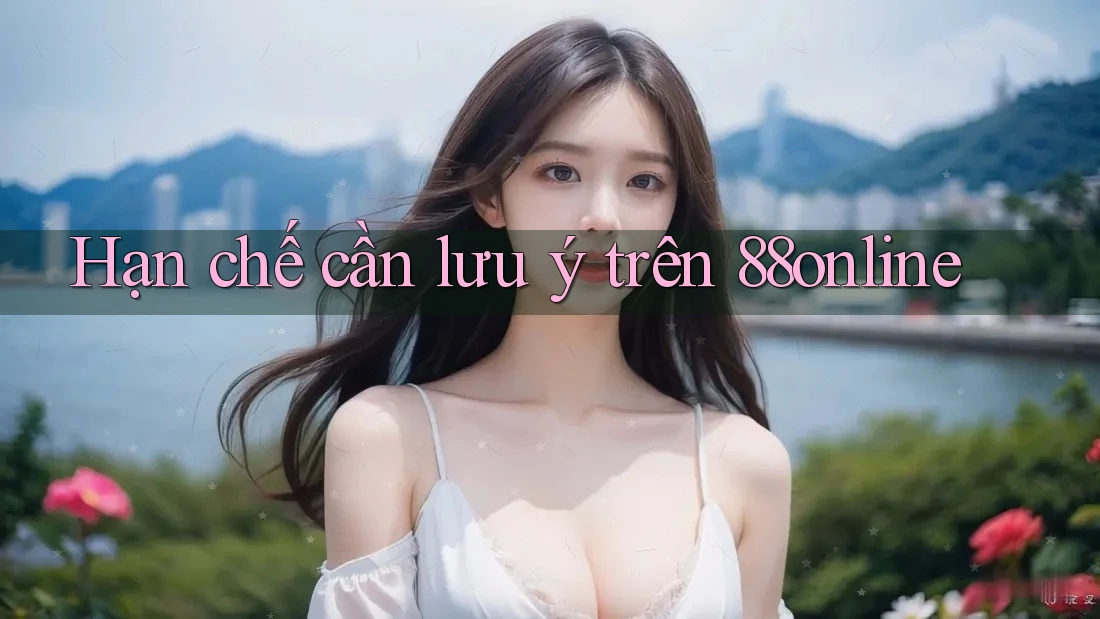 Hạn chế cần lưu ý trên 88online