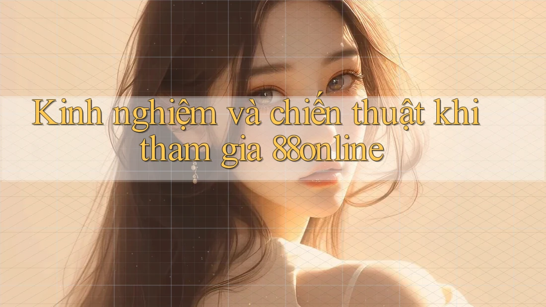 Kinh nghiệm và chiến thuật khi tham gia 88online