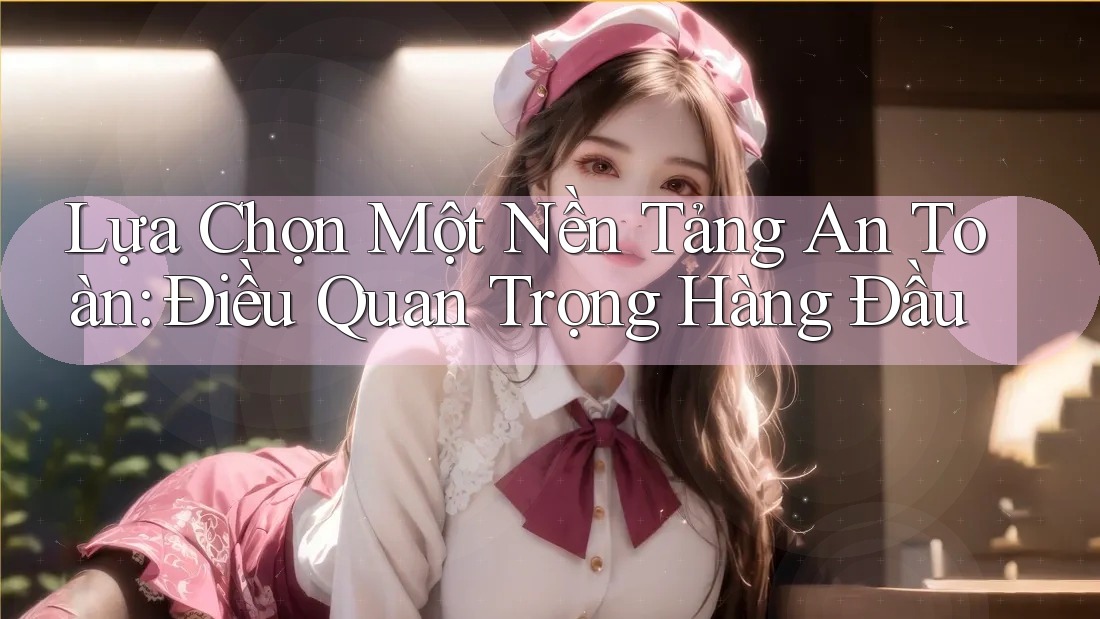 Lựa Chọn Một Nền Tảng An Toàn: Điều Quan Trọng Hàng Đầu Lựa Chọn Một Nền Tảng An Toàn: Điều Quan Trọng Hàng Đầu
