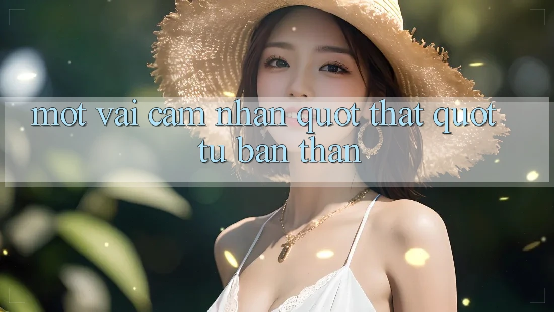Một vài cảm nhận " thật" từ bản thân