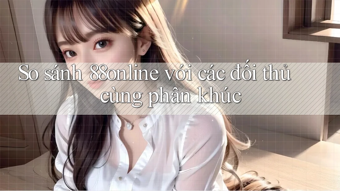 So sánh 88online với các đối thủ cùng phân khúc