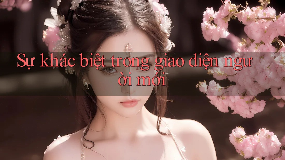 Sự khác biệt trong giao diện người mới