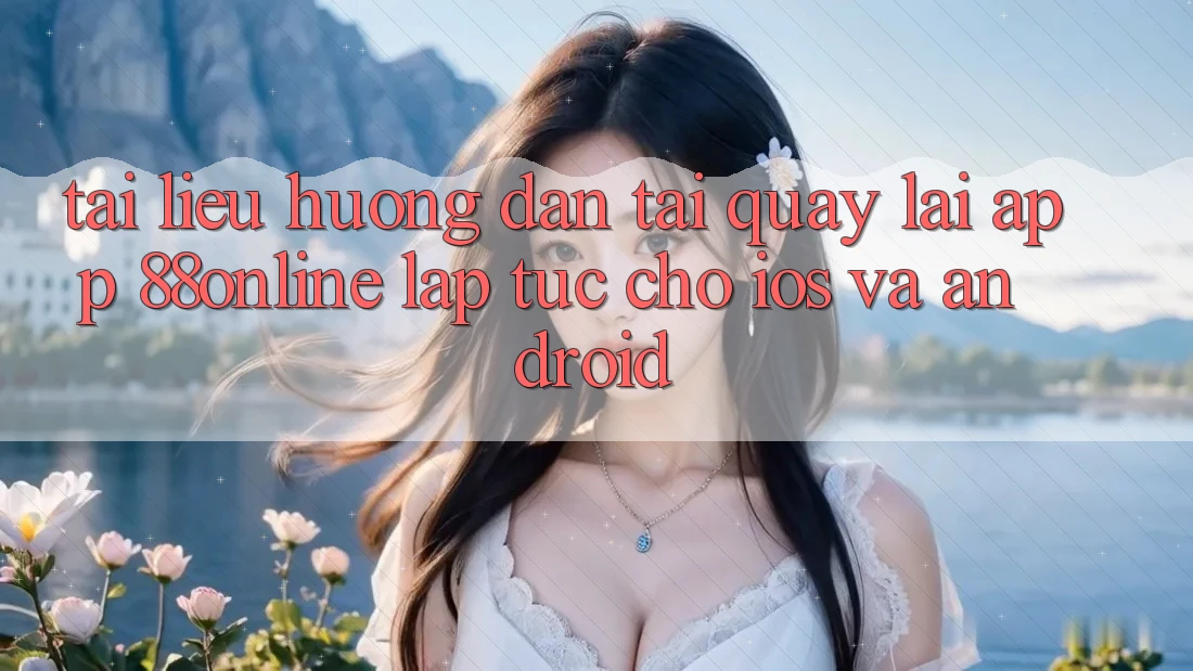 Tài liệu hướng dẫn Tải quay lại App 88online Lập tức Cho iOS và Android