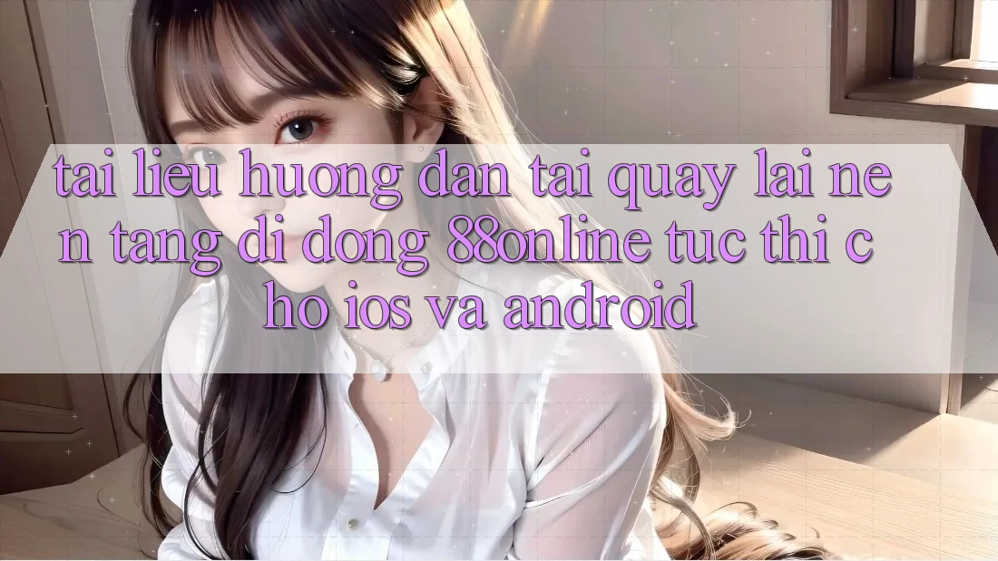 Tài liệu hướng dẫn Tải quay lại Nền tảng di động 88online Tức thì Cho iOS và Android