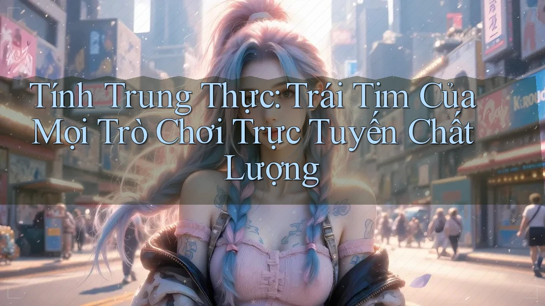 Tính Trung Thực: Trái Tim Của Mọi Trò Chơi Trực Tuyến Chất Lượng
