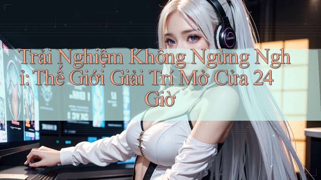 Trải Nghiệm Không Ngừng Nghỉ: Thế Giới Giải Trí Mở Cửa 24 Giờ