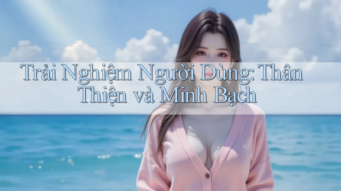 Trải Nghiệm Người Dùng: Thân Thiện và Minh Bạch