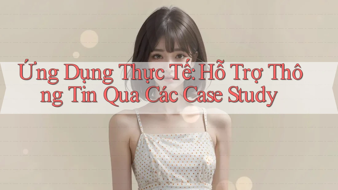 Ứng Dụng Thực Tế: Hỗ Trợ Thông Tin Qua Các Case Study
